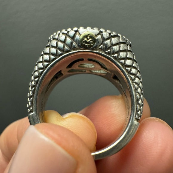 Andrea Candela Topaz Cable Ring - Picture 7 of 7
